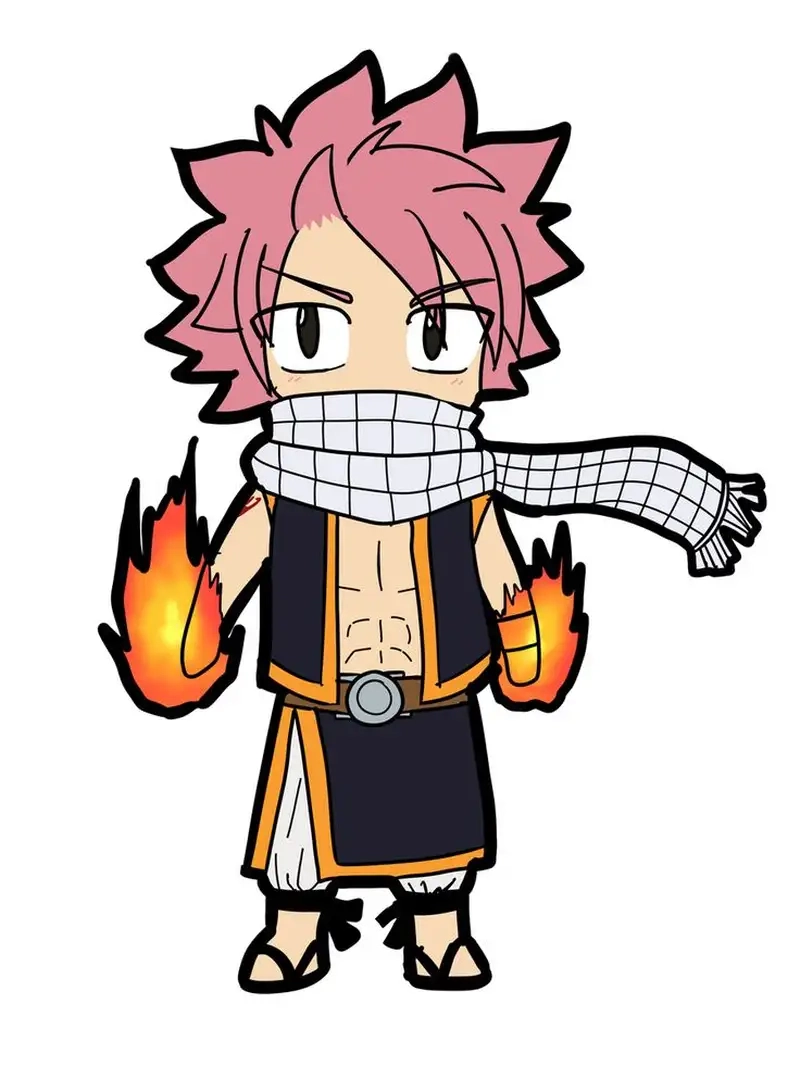 Tải ngay Ảnh chibi Natsu Dragneel siêu cute