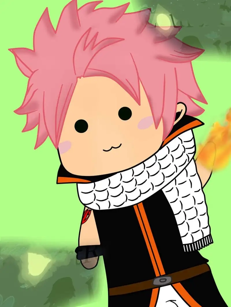 Thả tim cho Natsu Dragneel chibi dễ thương ngay