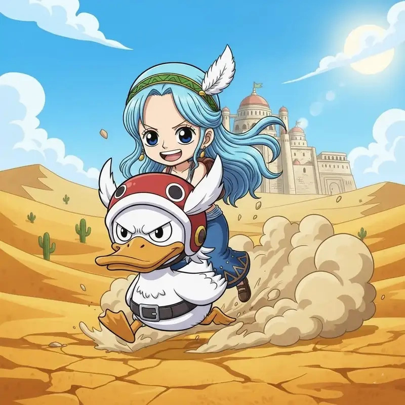 Xem ngay Nefertari Vivi chibi đáng yêu và sinh động