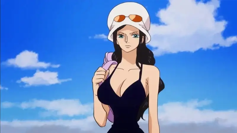 Tham khảo nico robin 3d model chi tiết