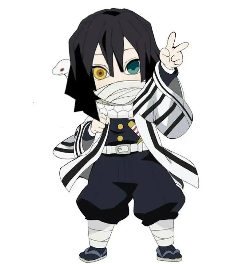 Chibi Obanai Iguro dễ thương như thế nào khiến fan mê