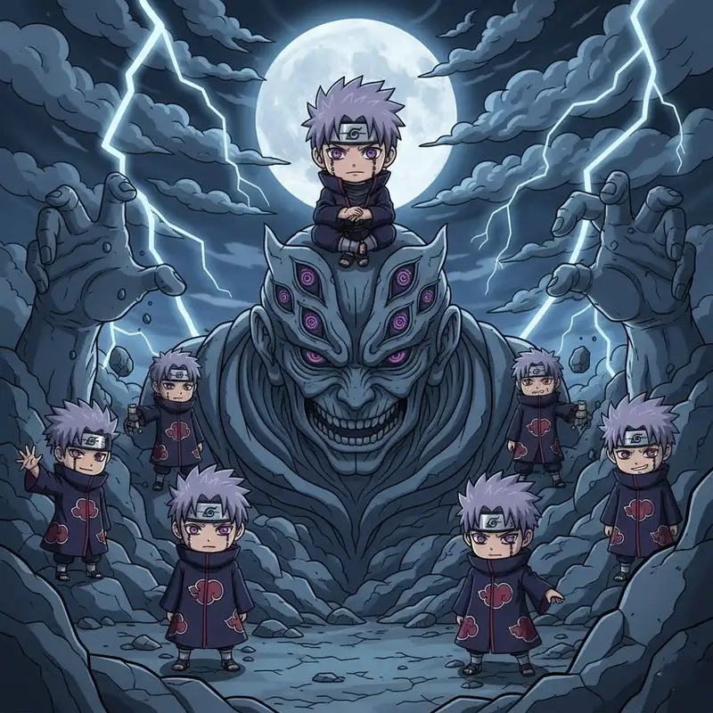 Chiêm ngưỡng Hình chibi Pain dễ thương và sinh động