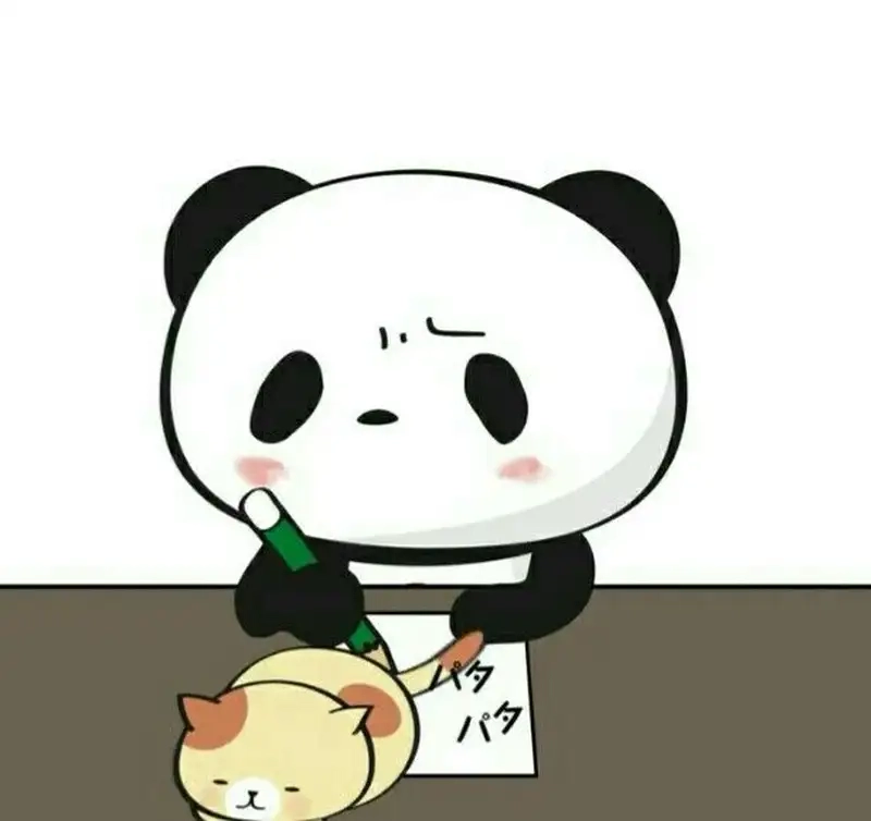 Ảnh chibi Panda với Yuji Itadori cặp đôi hoàn hảo