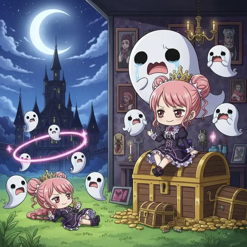 Perona chibi hình nền cute cho máy