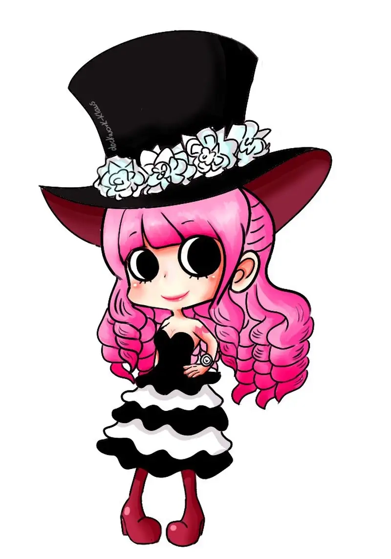 Perona chibi và Zoro vui nhộn dễ thương