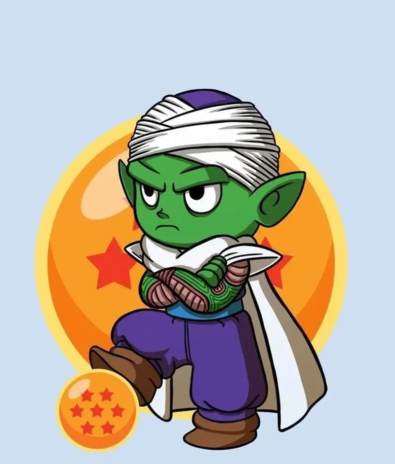 Sưu tầm Piccolo chibi nghệ thuật độc đáo, sáng tạo