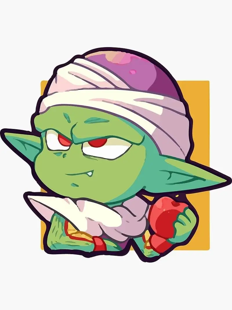 Tải Piccolo chibi png chất lượng cao, không lo vỡ hình
