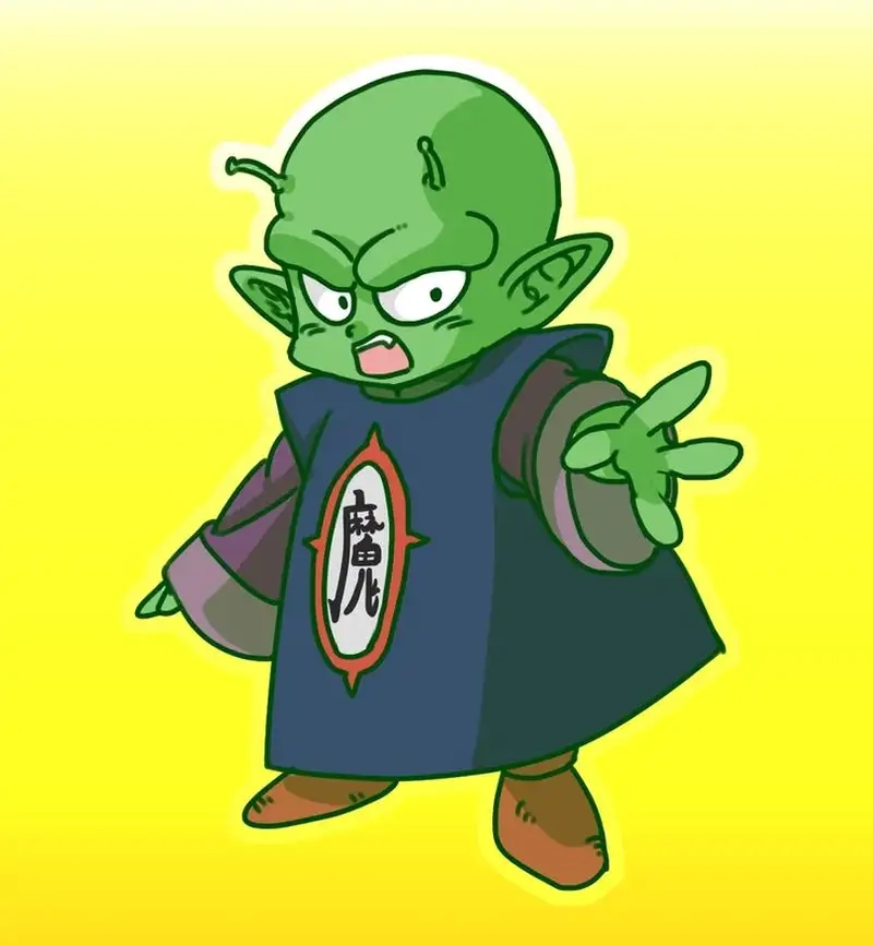Thưởng thức phiên bản Piccolo chibi style Naruto siêu thú vị