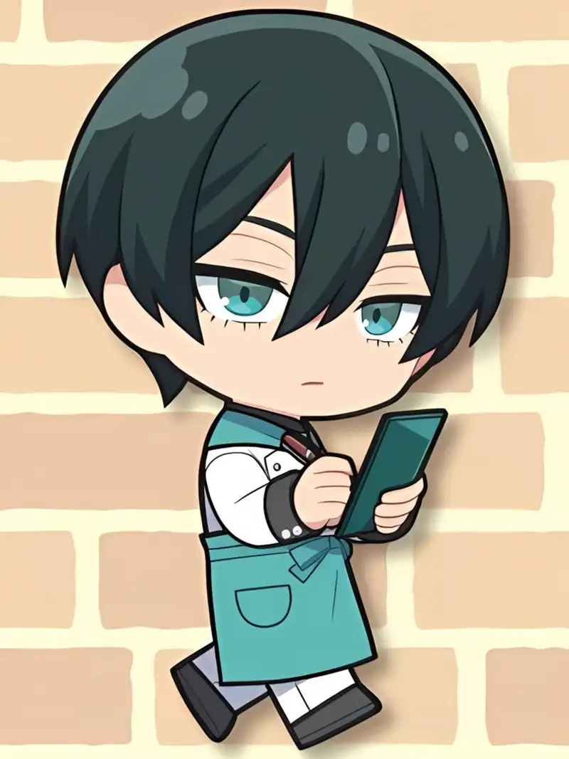 Chơi cùng chibi Rin Itoshi Blue Lock cực dễ thương