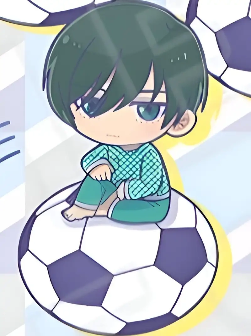 Tải về Rin Itoshi chibi PNG nền trong suốt tiện lợi