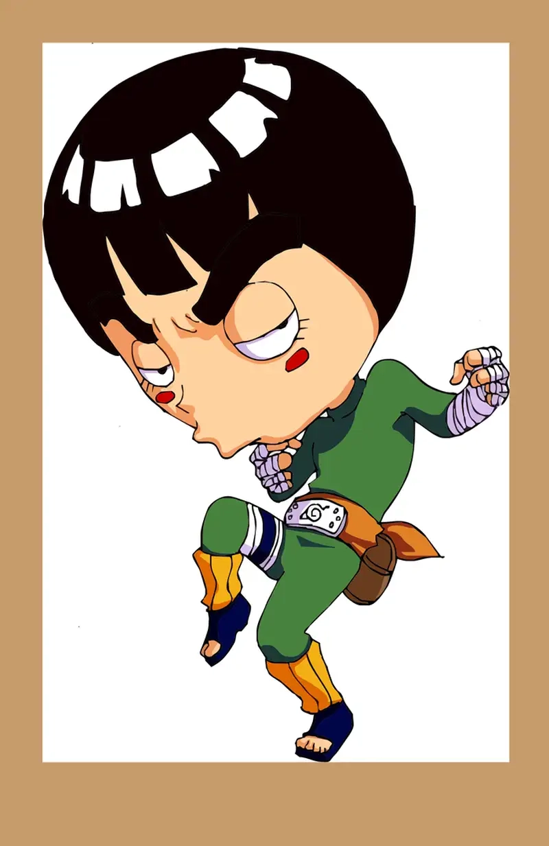 Sưu tập Rock Lee chibi dễ thương phiên bản mới