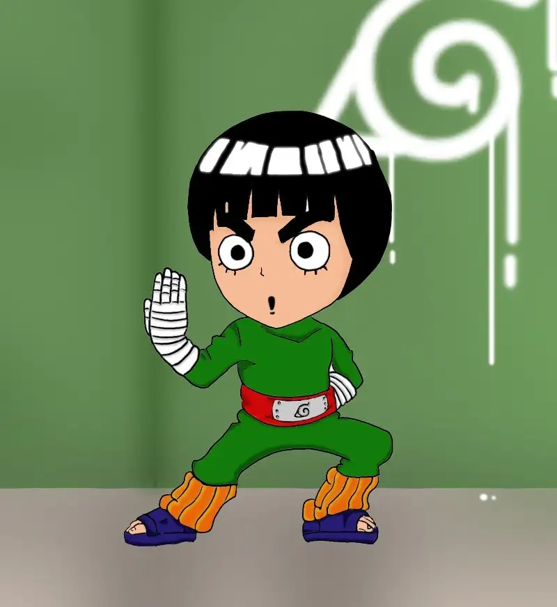 Yêu thích chibi Rock Lee Naruto trong bộ truyện
