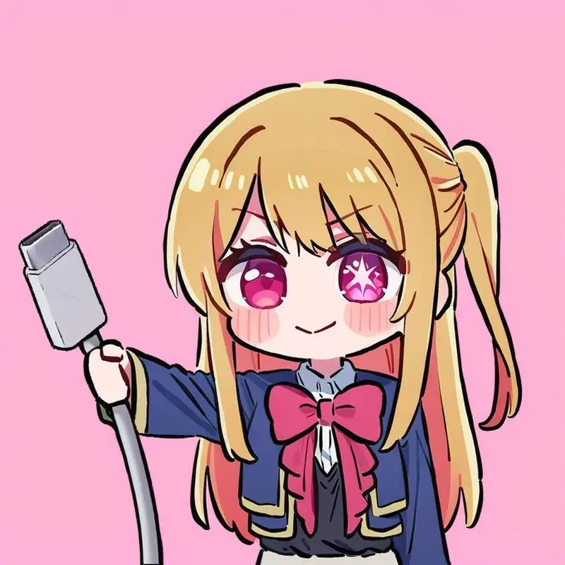 Ngắm ảnh chibi Ruby Hoshino dễ thương