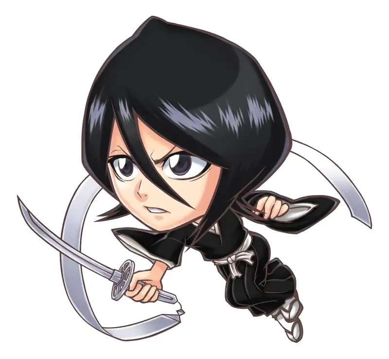 Thỏa sức sáng tạo với Rukia Kuchiki chibi siêu dễ thương