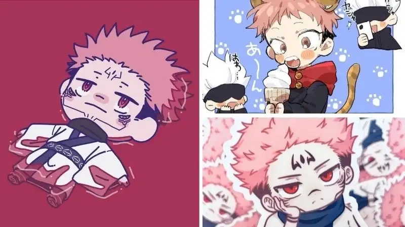 Ảnh chibi Ryomen Sukuna nổi bật mọi góc nhìn