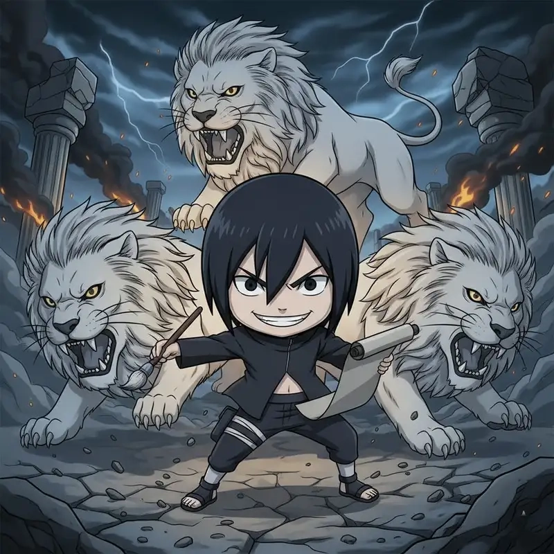 Ảnh chibi Sai là như thế nào