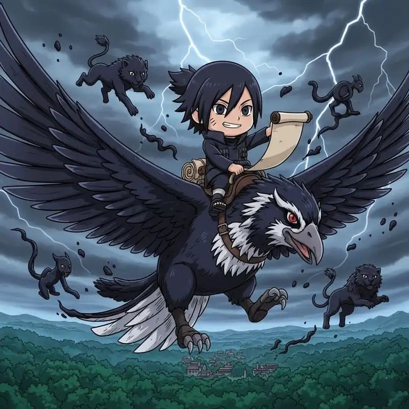 Xem Hình vẽ Sai chibi Naruto đẹp mắt và sinh động