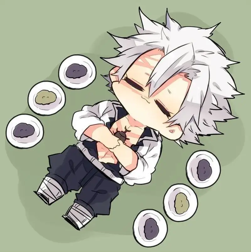 Ngắm Sanemi Shinazugawa chibi cute siêu đáng yêu