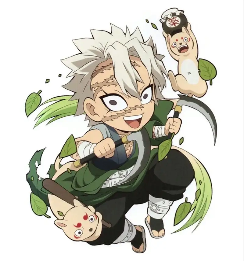Ngắm nhìn Sanemi Shinazugawa chibi cute mê hoặc fan Demon Slayer