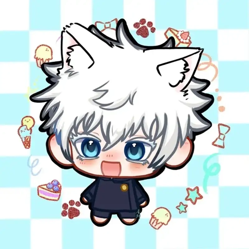 Ảnh chibi Satoru Gojo là như thế nào thú vị