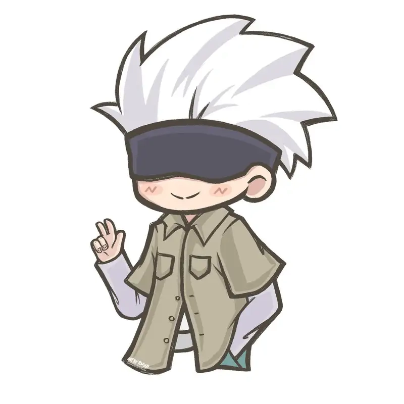 Gojo Satoru fanart đỉnh cao sáng tạo