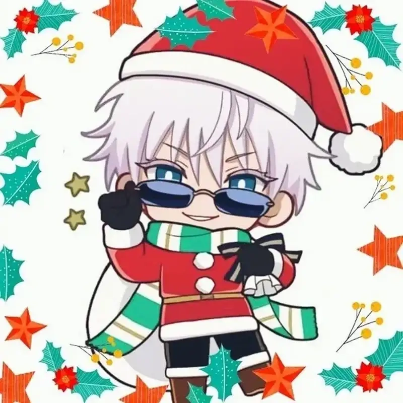 Hình ảnh Gojo Satoru cute chibi mini siêu cấp