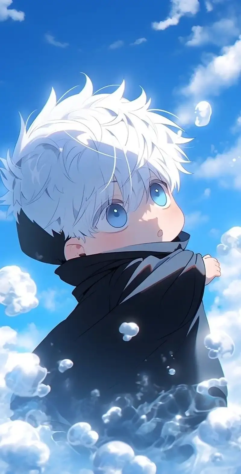 Ảnh chibi Satoru Gojo dễ mến vô đối