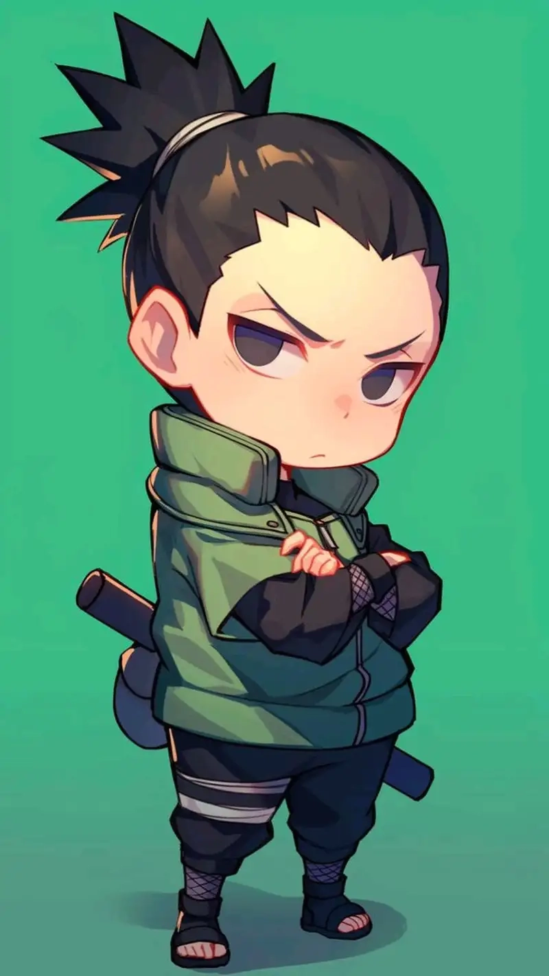Xem ngay ảnh chibi Shikamaru Nara dễ thương