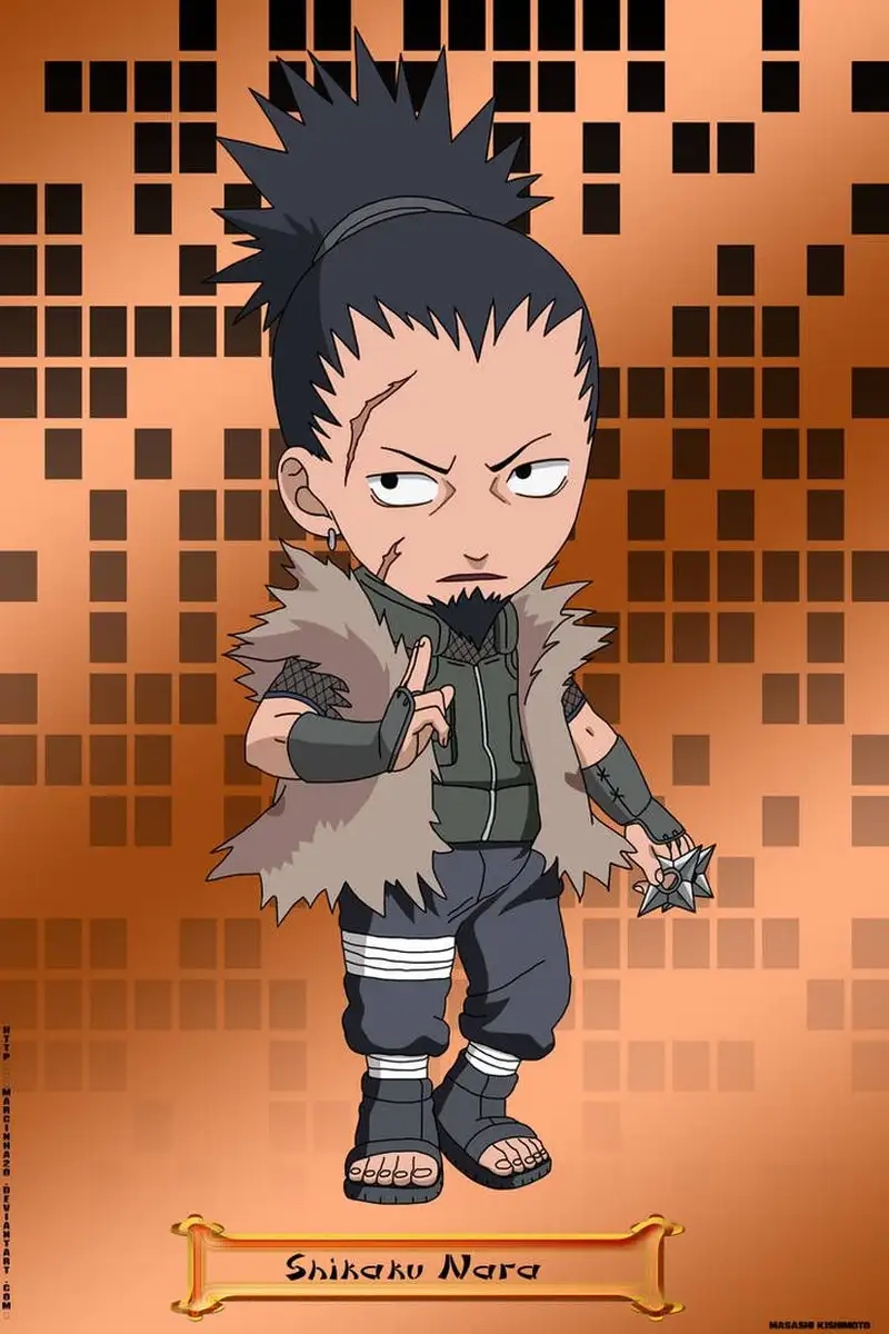 Xem chibi Shikamaru Nara hoạt hình sinh động