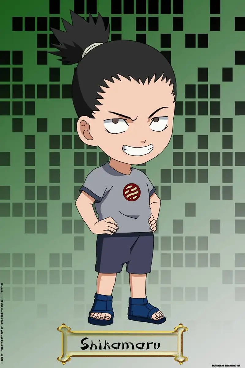 Đừng bỏ lỡ chibi Naruto Shikamaru đáng yêu