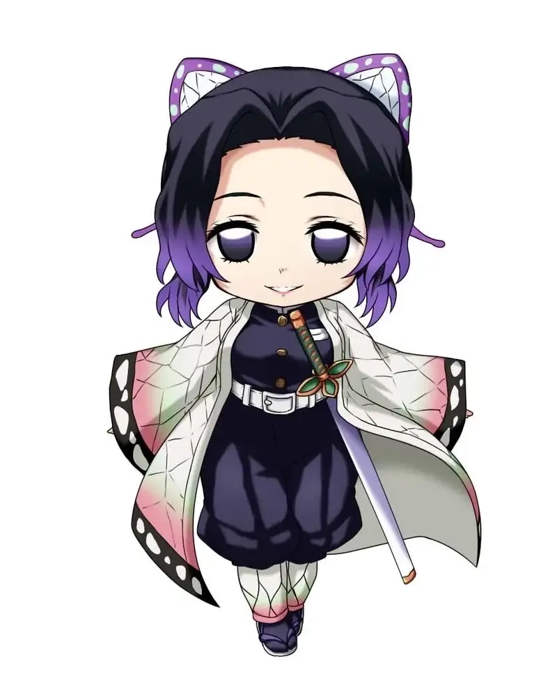 Xem fanart chibi Shinobu Kocho độc đáo cho người mê anime