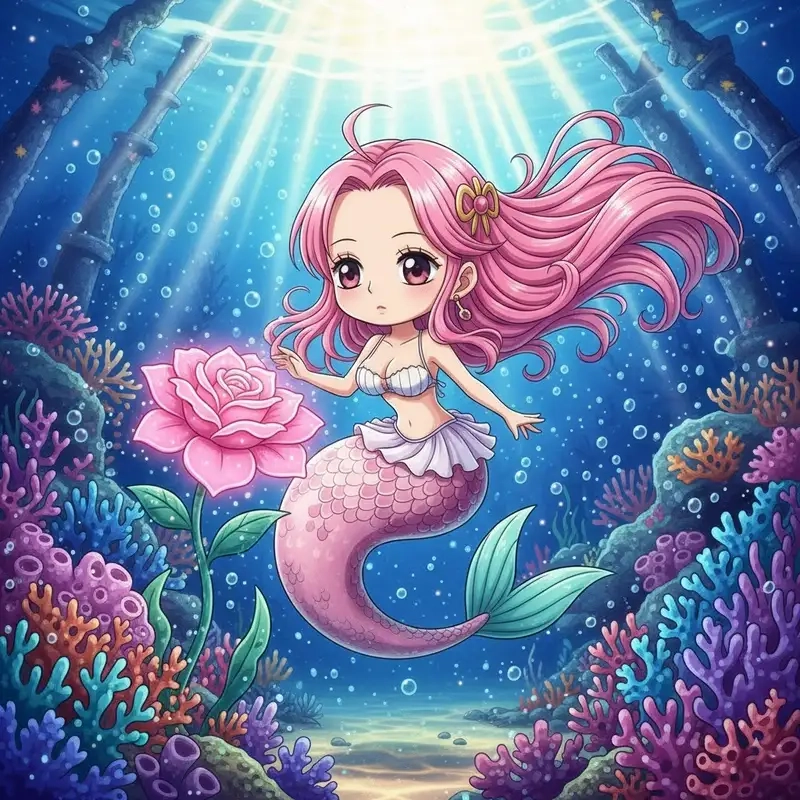 Sưu tập Shirahoshi One Piece Figure chibi