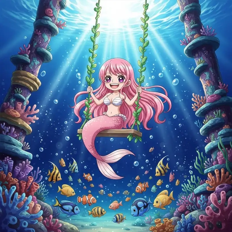 Khám phá Shirahoshi Mom phiên bản chibi