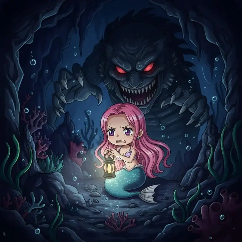 Ngắm Shirahoshi One Piece phiên bản chibi