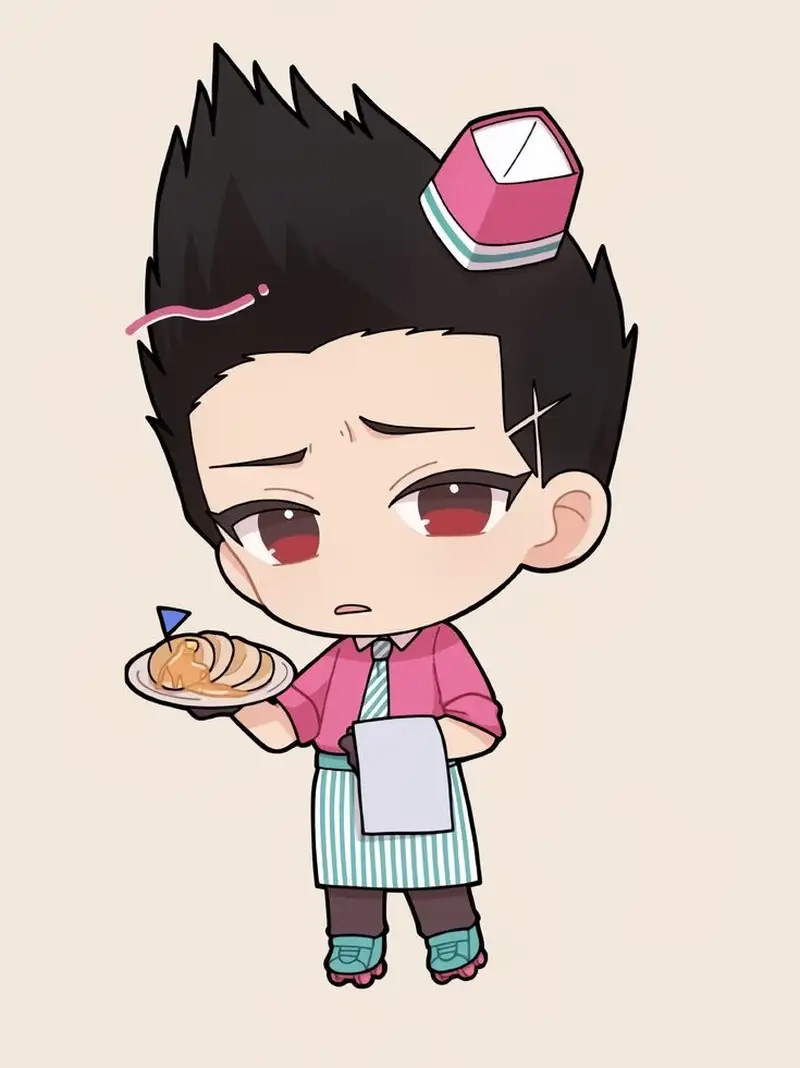 Ngắm chibi Barō Shoei cute siêu đáng yêu và sinh động