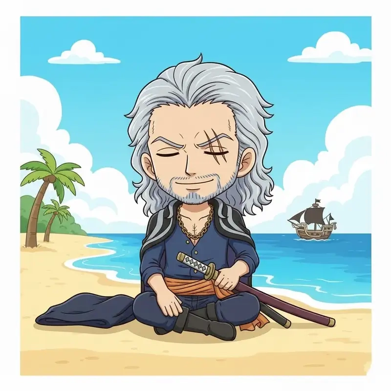 Thưởng thức Silvers Rayleigh cosplay ấn tượng