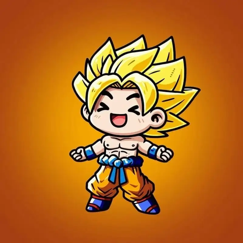 Ảnh chibi Son Goku là như thế nào thu hút người xem