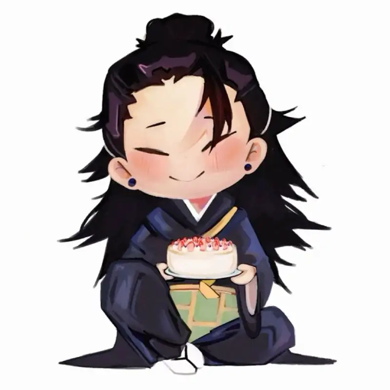 Suguru Geto chibi fanart sáng tạo tuyệt vời