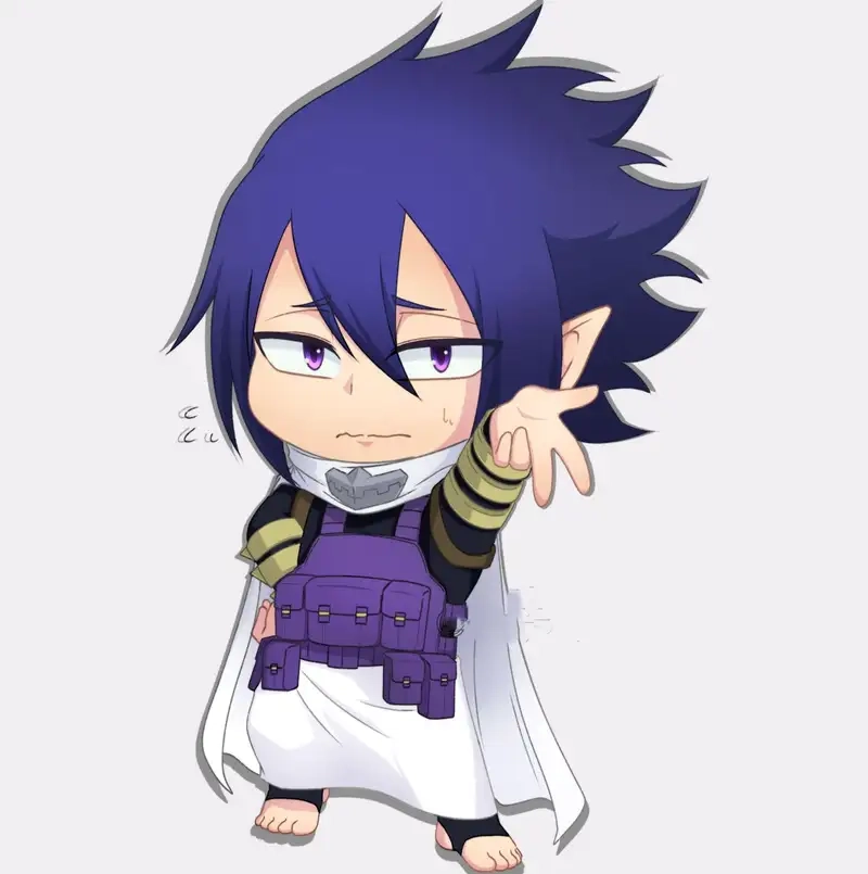 Ngắm Tamaki Amajiki chibi màu nước đầy sắc nét