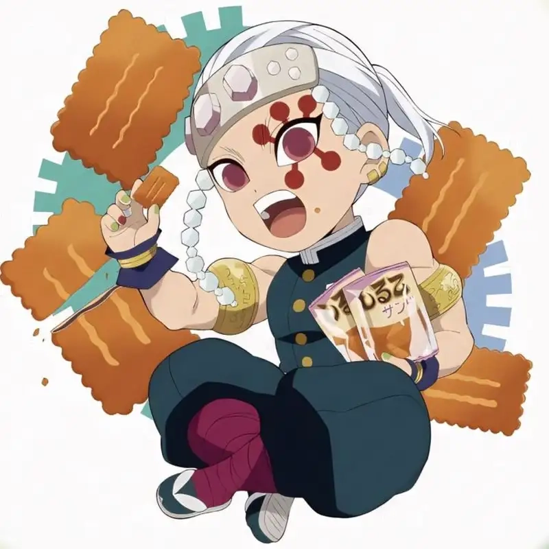 Tải Tengen Uzui chibi PNG chất lượng cao