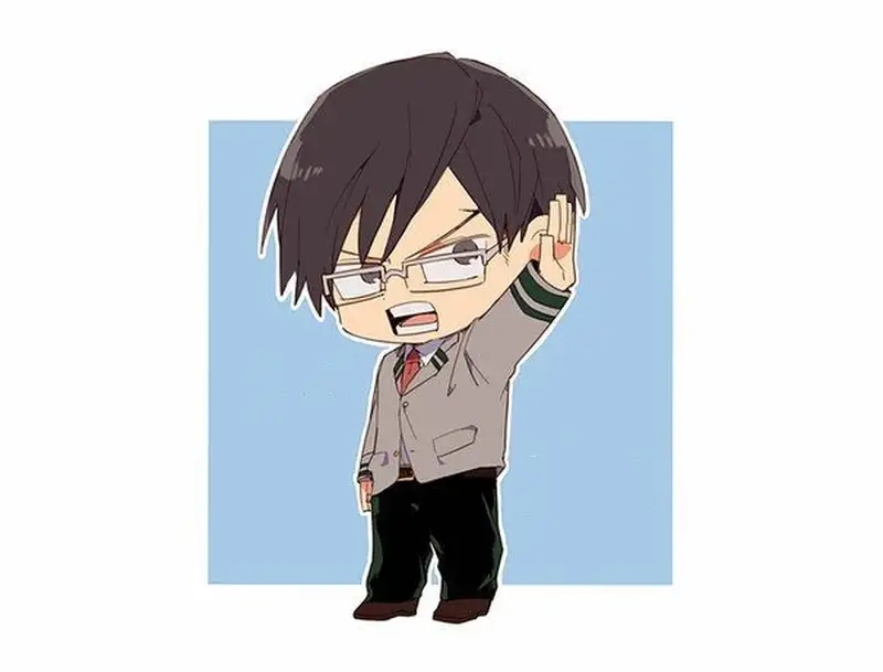Bộ Tenya Iida hình chibi dễ thương lan tỏa năng lượng tích cực