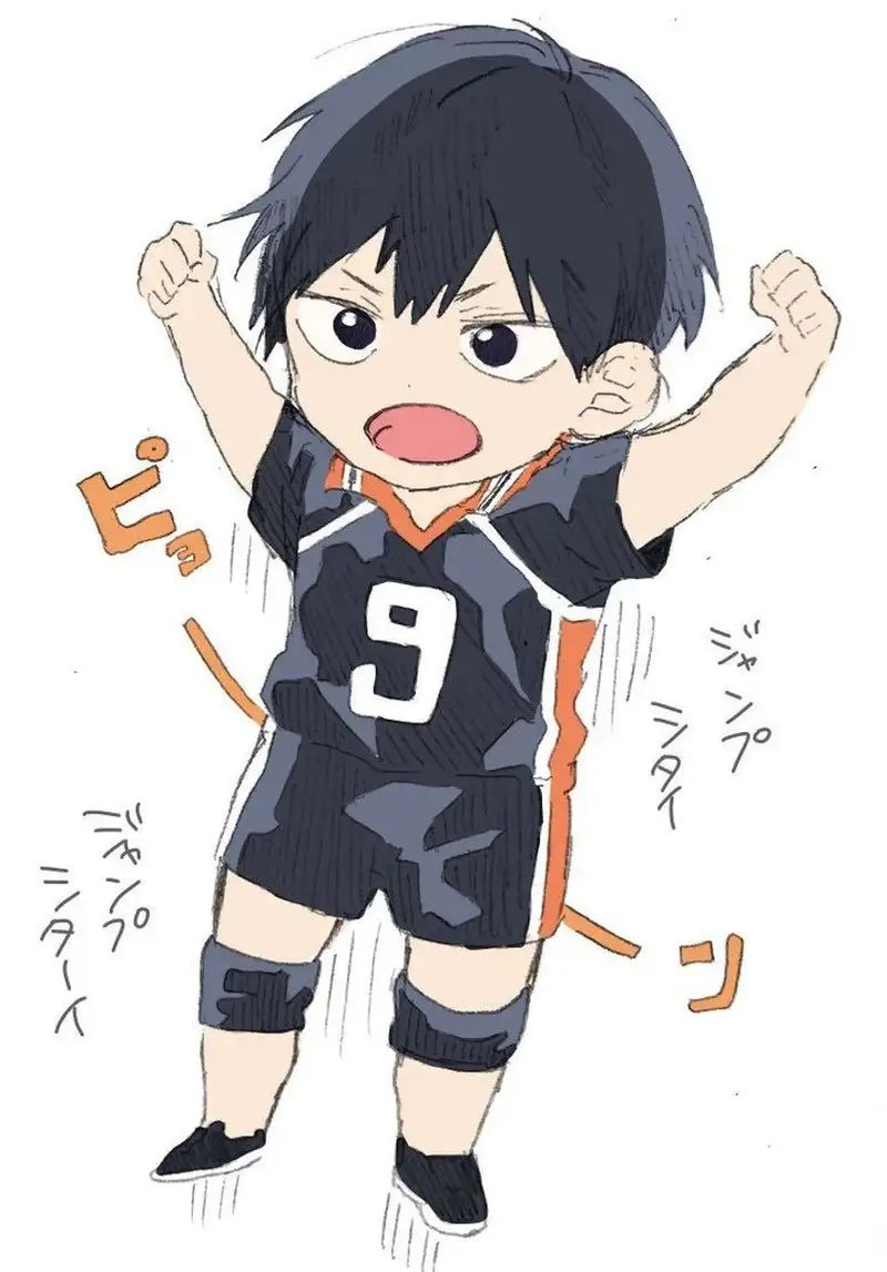 Sưu tầm chibi Kageyama Tobio mini nhỏ xinh đáng yêu
