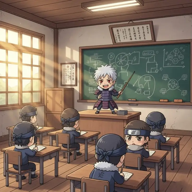 Chiêm ngưỡng Tobirama Senju chibi dễ thương cute