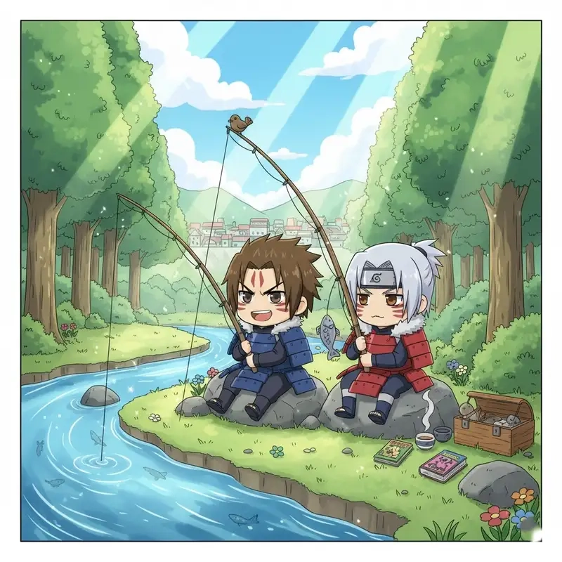 Khám phá Tobirama Senju Naruto chibi thú vị