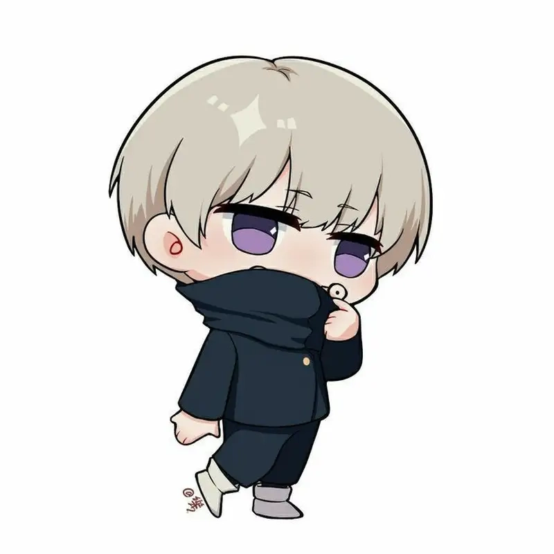 Ảnh chibi Toge Inumaki siêu đáng yêu đây