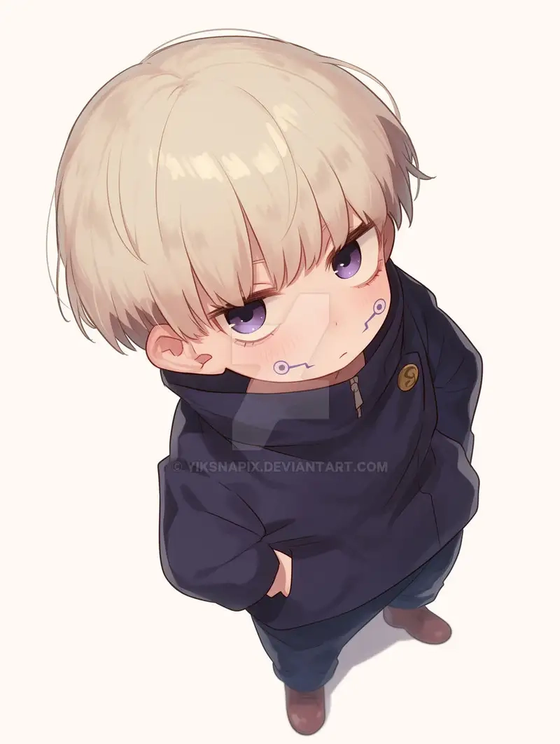 Jujutsu Kaisen Toge Inumaki phiên bản chibi siêu cool
