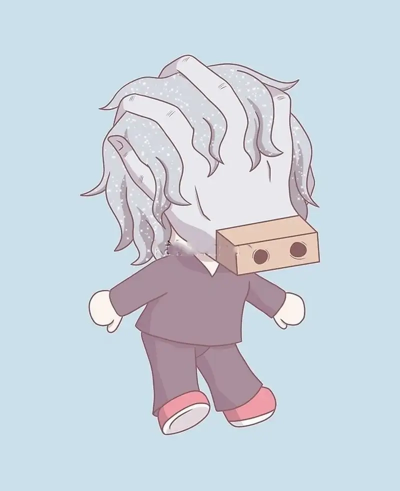 Tomura Shigaraki chibi biểu cảm cực dễ thương