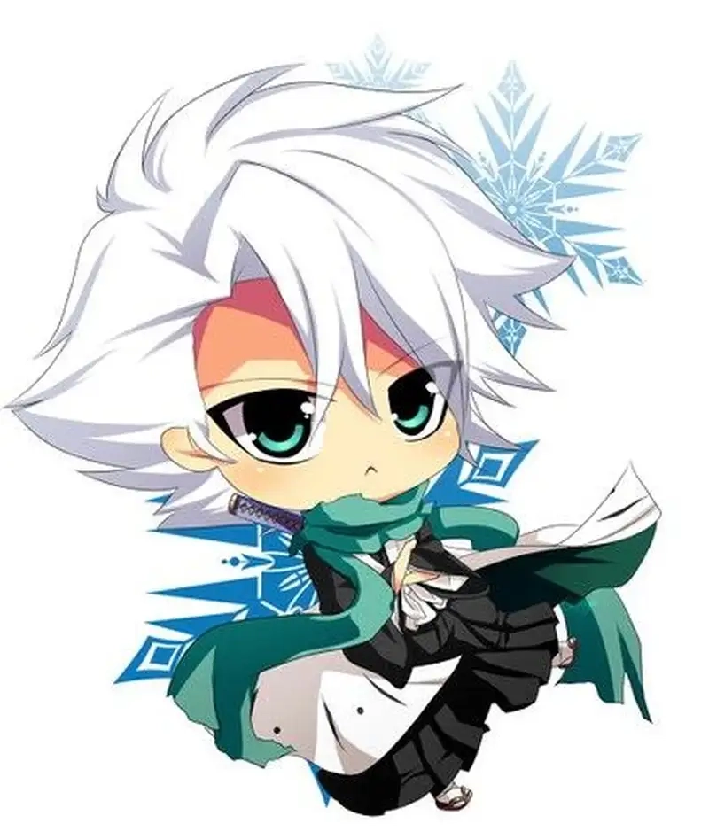 Chiêm ngưỡng Toshiro Hitsugaya chibi đáng yêu cực