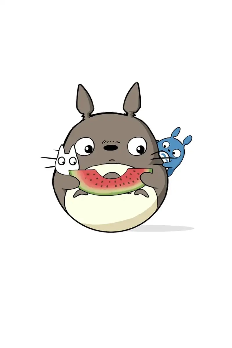 Tải Totoro chibi nền trong suốt tiện dùng cho mọi thiết kế