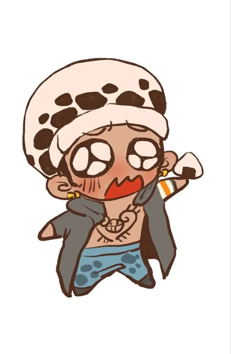 Bộ sưu tập Ảnh chibi Trafalgar D. Water Law trong One Piece